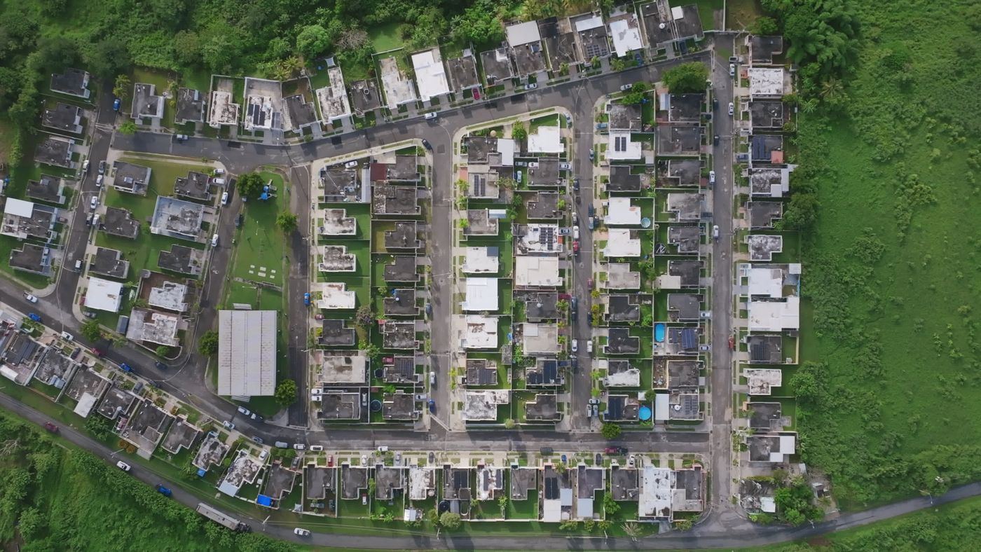 Homes built on an AAA residential layout